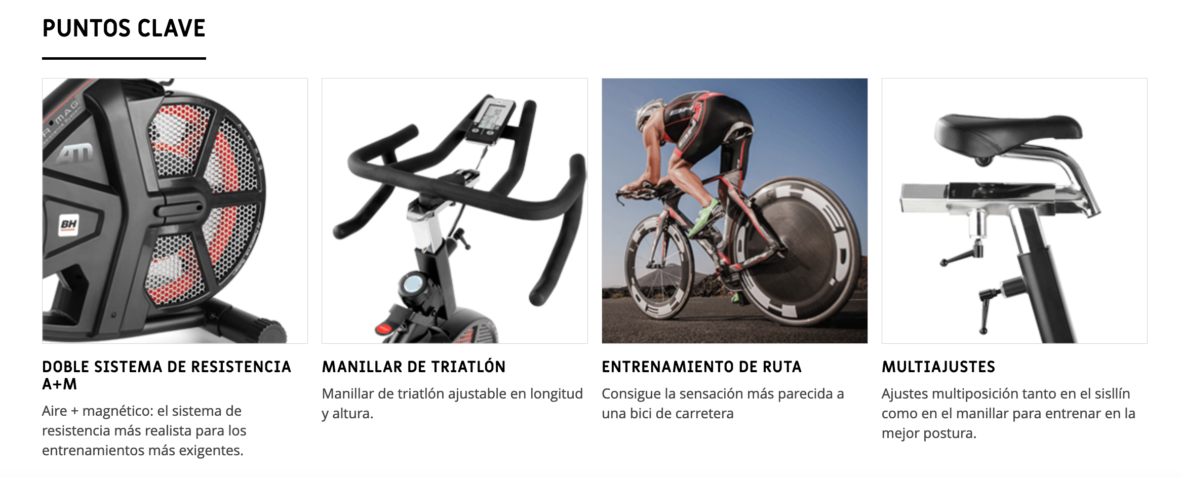 Bicicleta Ciclo Indoor BH AirMag H9120 - Imagen 5