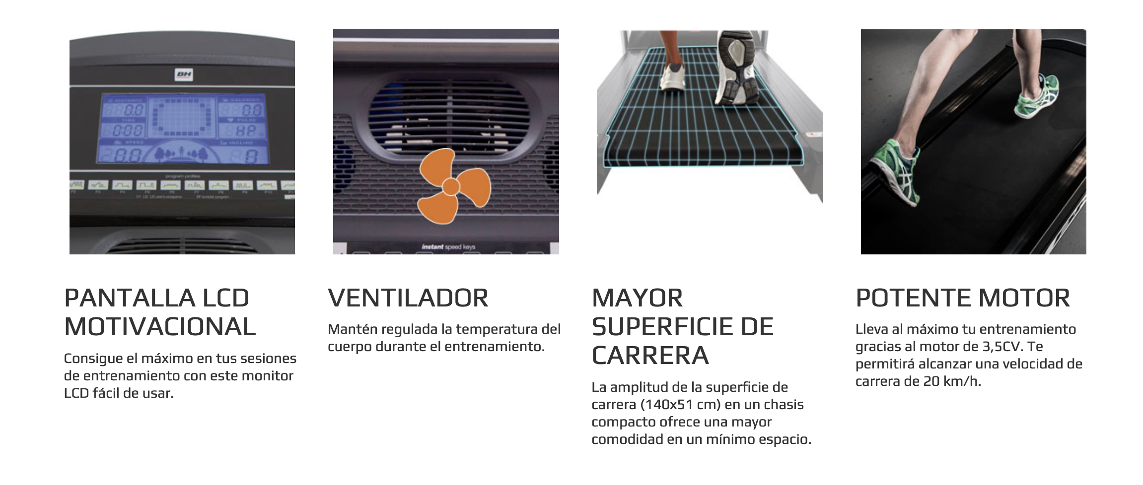 Cinta De Correr BH Pionner R7 (G6586) - Imagen 4