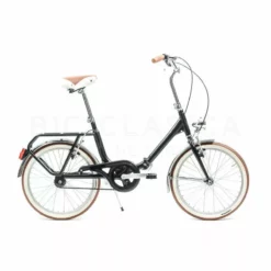 BICICLETA PLEGABLE BAMBINA NEGRO SATIN 20″ 1 VELOCIDAD