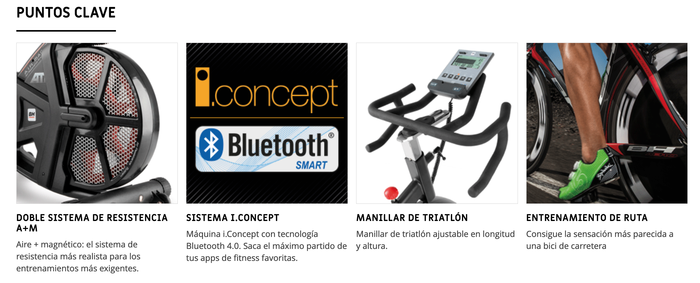 Bicicleta Ciclo Indoor BH I.AirMag H9122I - Imagen 6