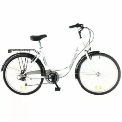 BICICLETA DE PASEO AMAT FLORIDA 26″ 6 VELOCIDADES BLANCO