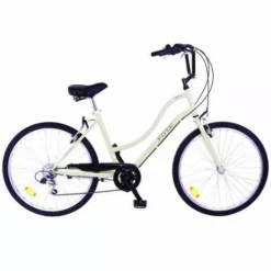 BICICLETA DE PASEO AMAT PIPER 26″ 6 VELOCIDADES BEIGE