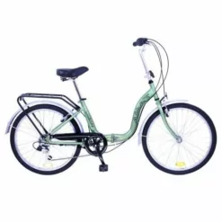 BICICLETA PLEGABLE AMAT URBAN 24″ 6 VELOCIDADES VERDE
