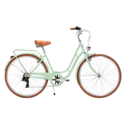BICICLETA VINTAGE CAPRI BERLIN VERDE-MIEL 28″ 7 VELOCIDADES