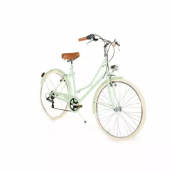BICICLETA DE PASEO CAPRI VALENTINA VERDE PASTEL 26″ 6V
