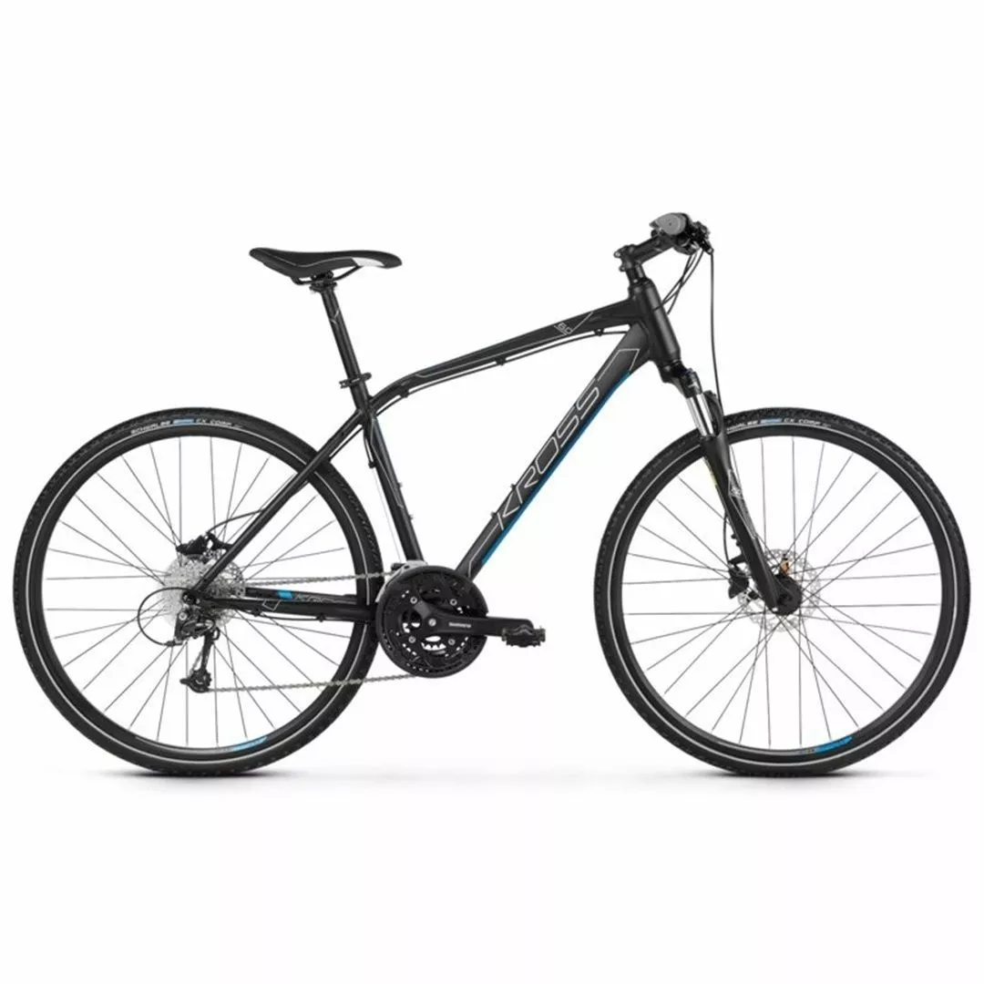 BICICLETA HÍBRIDA KROSS EVADO 6.0 HOMBRE 28″ 27 VELOCIDADES