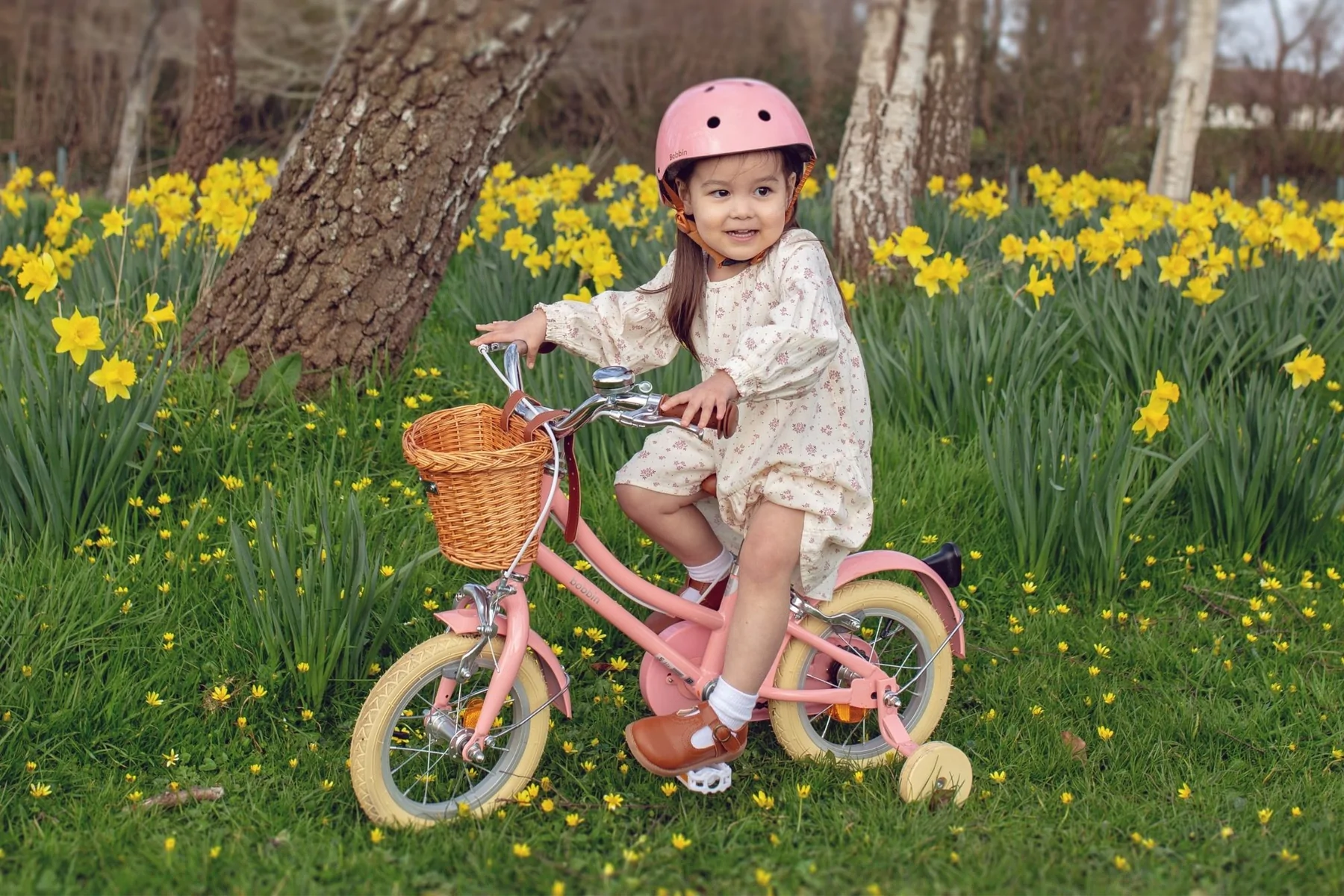 BICICLETA NIÑOS BOBBIN GINGERSNAP 12 PULGADAS ROSA 2-4 AÑOS - Imagen 2