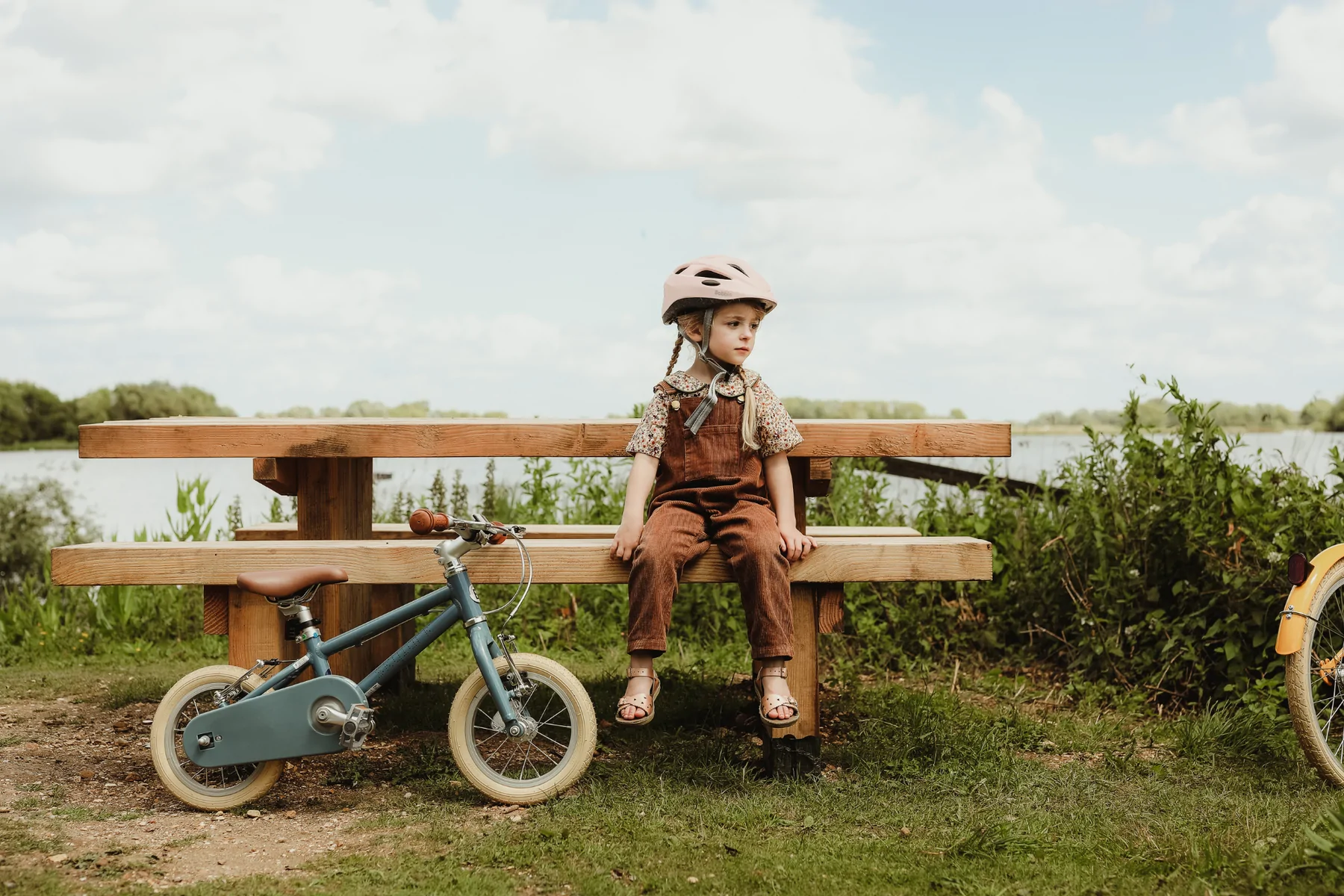 BICICLETA NIÑOS BOBBIN SKYLARK 12 PULGADAS AZUL 2-4 AÑOS - Imagen 4