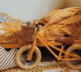 BICICLETA SIN PEDALES GINGERSNAP AMARILLO 2-4 AÑOS - Imagen 4