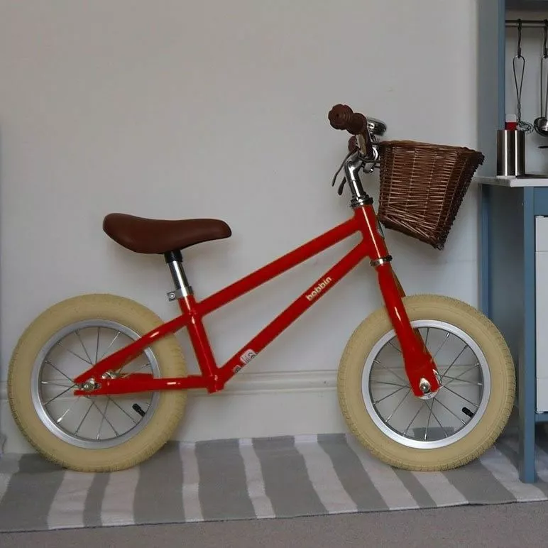 BICICLETA SIN PEDALES MOONBUG ROJO 2-4 AÑOS - Imagen 2