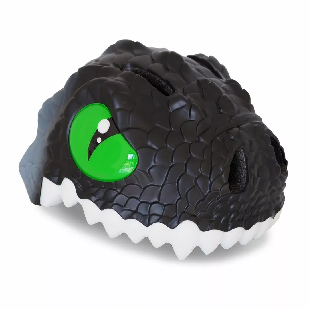 CASCO CRAZY SAFETY DRAGÓN NEGRO