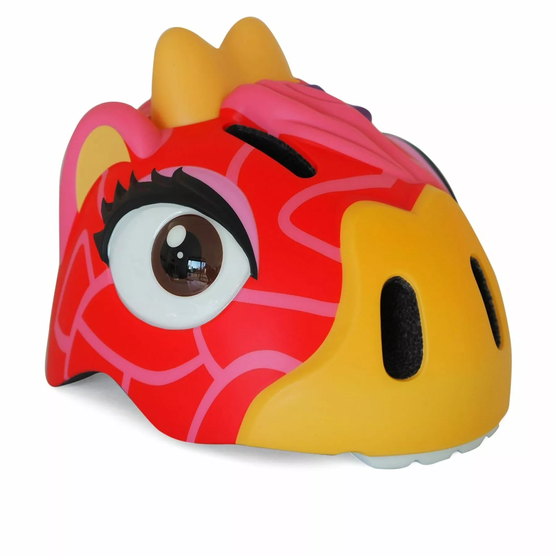 CASCO CRAZY SAFETY JIRAFA ROJA